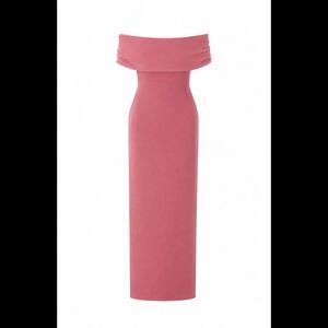 lotus midi dress in ivory solace london SOLACE London Lotus Midi Dress in Ivory
